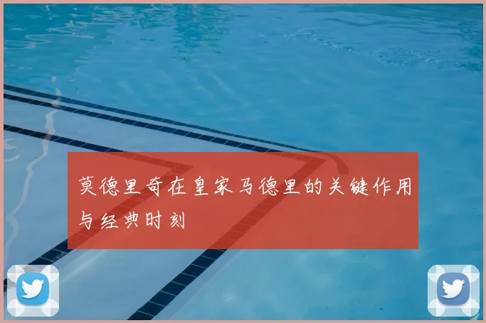 莫德里奇在皇家马德里的关键作用与经典时刻